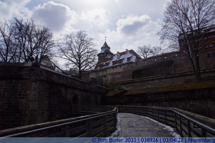 Photo ID: 038926, Rear entrance to the Kaiserburg, Nuremberg, Germany