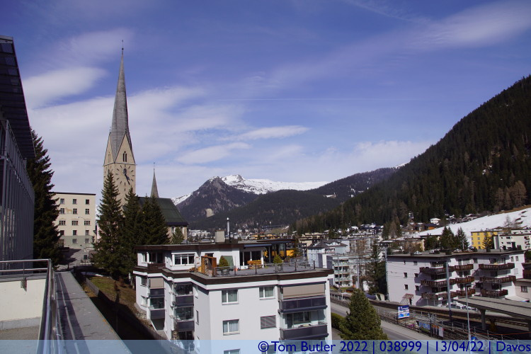 Photo ID: 038999, View from Central Davos, Davos, Switzerland