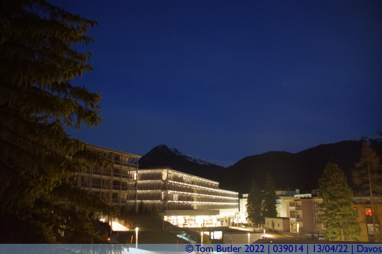 Photo ID: 039014, Peaks and apartments, Davos, Switzerland