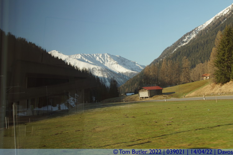 Photo ID: 039021, Heading down the Landwasser valley, Davos, Switzerland