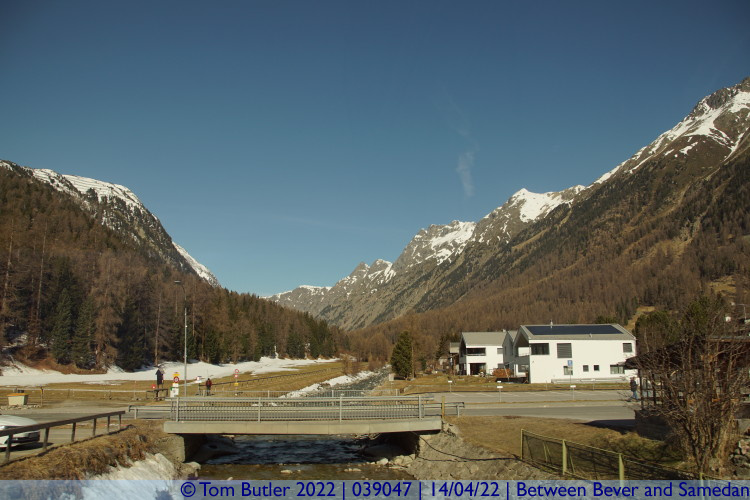 Photo ID: 039047, Running down the Beverin valley, Between Bever and Samedan, Switzerland