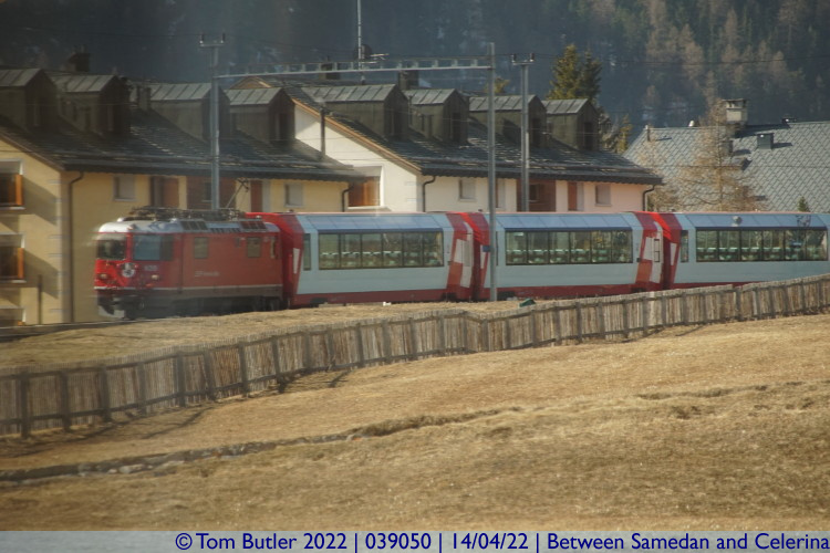 Photo ID: 039050, The worlds slowest Express, Between Samedan and Celerina, Switzerland