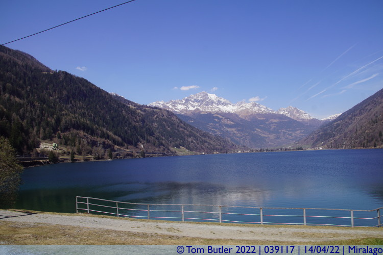 Photo ID: 039117, Bottom of Lake Poschiavo, Miralago, Switzerland