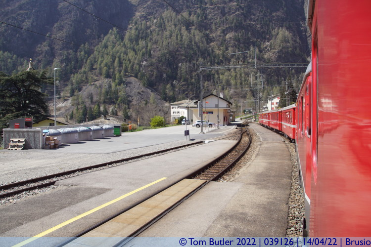 Photo ID: 039126, On the station, Brusio, Switzerland