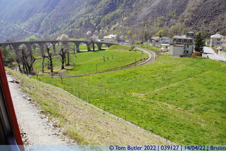 Photo ID: 039127, Approaching the spiral, Brusio, Switzerland
