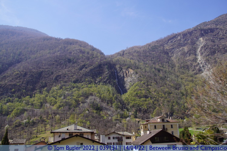 Photo ID: 039131, Waterfall, Between Brusio and Campascio, Switzerland