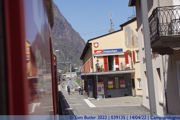 Photo ID: 039135, On Campocologno station, Campocologno, Switzerland