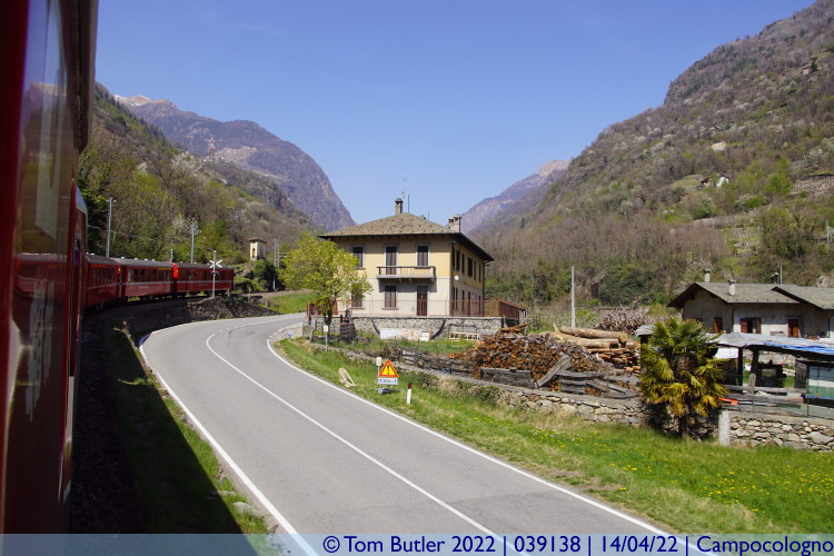 Photo ID: 039138, Leaving Switzerland, Campocologno, Switzerland
