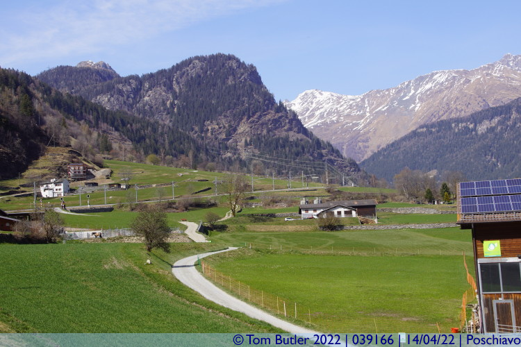 Photo ID: 039166, View from Poschiavo Station, Poschiavo, Switzerland