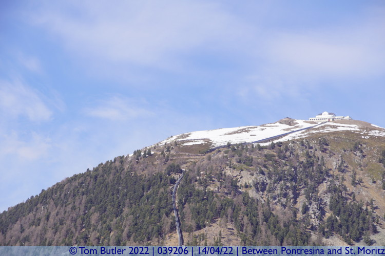 Photo ID: 039206, Muragl Funicular, Between Pontresina and St. Moritz, Switzerland