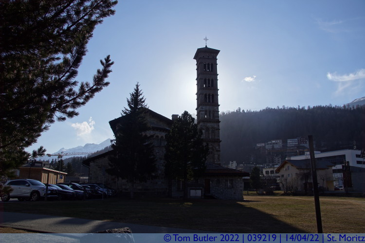 Photo ID: 039219, Behind St. Karl Borromus, St. Moritz, Switzerland