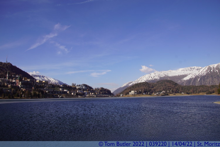 Photo ID: 039220, Looking up the lake, St. Moritz, Switzerland