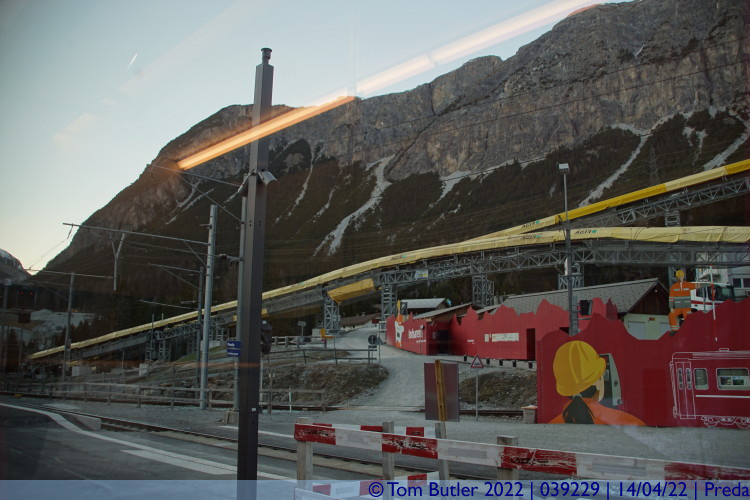 Photo ID: 039229, Work on the 2nd Albula Tunnel, Preda, Switzerland