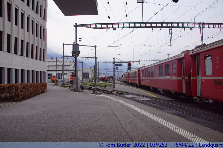 Photo ID: 039253, On the station, Landquart, Switzerland