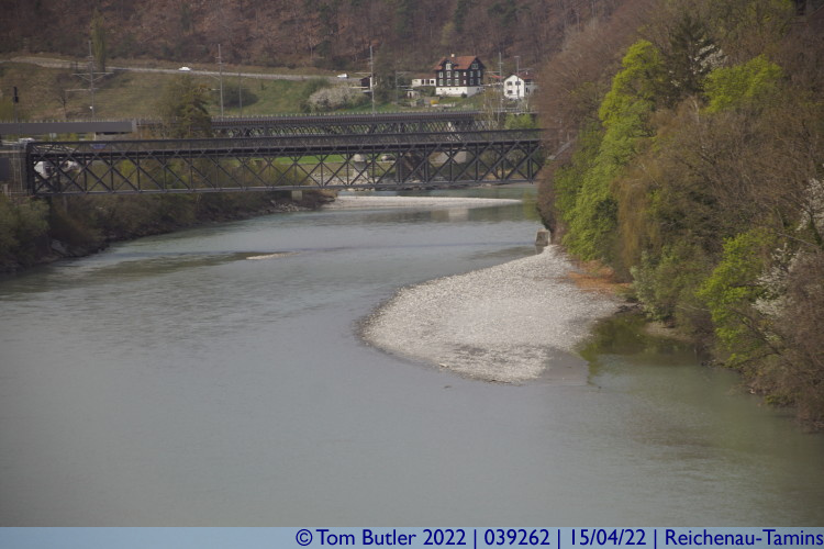 Photo ID: 039262, Start of the Rhine proper, Reichenau-Tamins, Switzerland