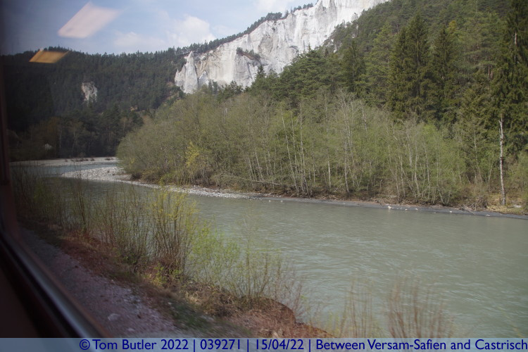Photo ID: 039271, By the Vorderrhein, Between Versam-Safien and Castrisch, Switzerland