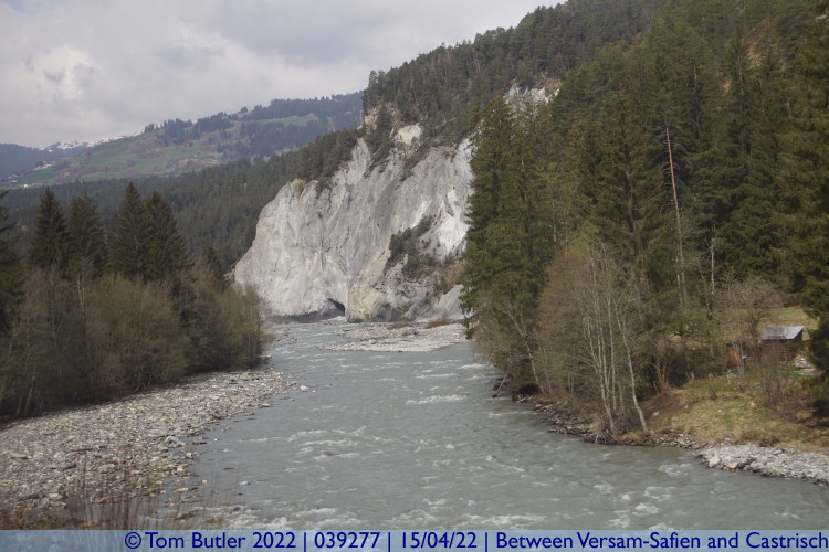 Photo ID: 039277, Vorderrhein Gorge, Between Versam-Safien and Castrisch, Switzerland