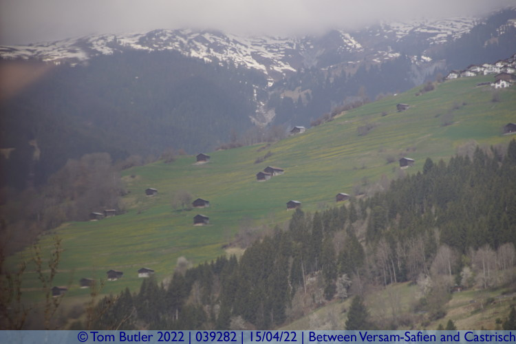 Photo ID: 039282, Shepherds huts, Between Versam-Safien and Castrisch, Switzerland