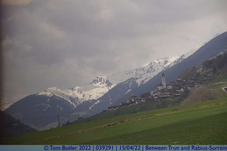 Photo ID: 039291, Peaks and Towers, Between Trun and Rabius-Surrein, Switzerland