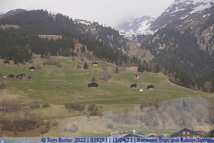 Photo ID: 039293, Chalets and Shepherds Huts, Between Trun and Rabius-Surrein, Switzerland