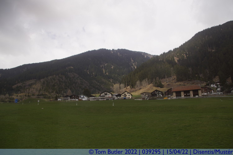 Photo ID: 039295, Running up the valley, Disentis/Mustr, Switzerland
