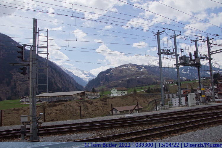 Photo ID: 039300, On the station, Disentis/Mustr, Switzerland
