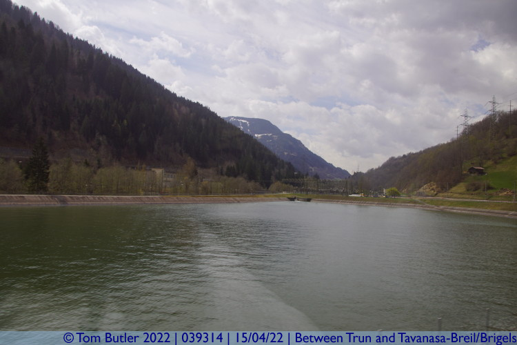 Photo ID: 039314, Hydro reservoir, Between Trun and Tavanasa-Breil/Brigels, Switzerland
