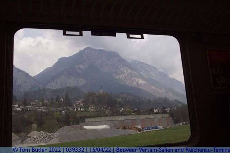 Photo ID: 039332, Train window view, Between Versam-Safien and Reichenau-Tamins, Switzerland