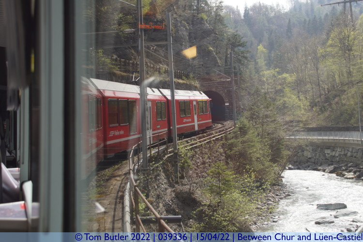 Photo ID: 039336, Climbing out of Chur, Between Chur and Len-Castiel, Switzerland