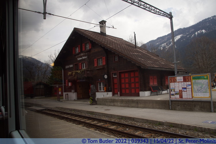 Photo ID: 039343, St. Peter-Molinis Station, St. Peter-Molinis, Switzerland