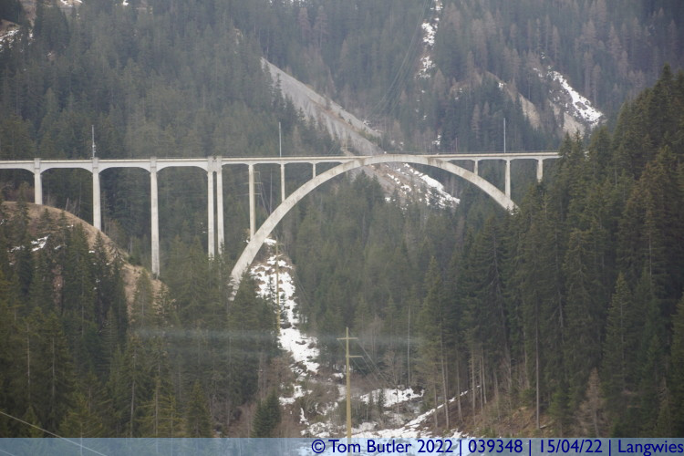 Photo ID: 039348, Langwieser Viaduct, Langwies, Switzerland