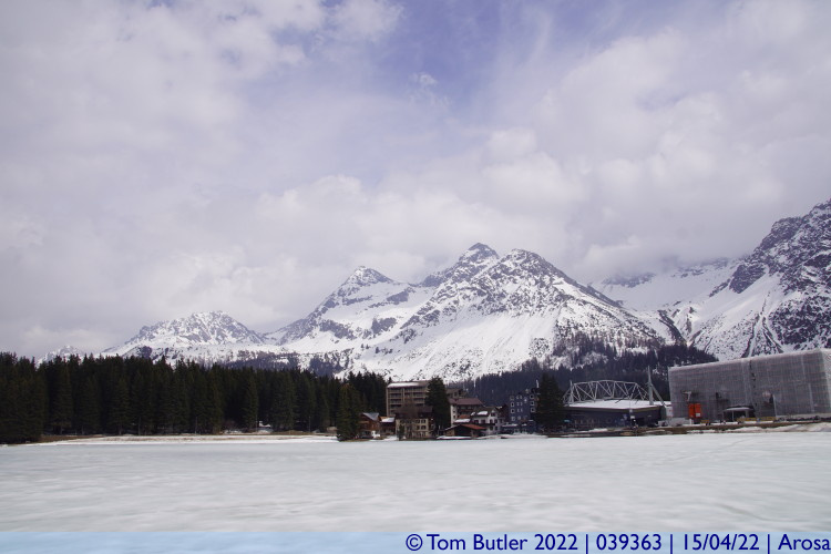 Photo ID: 039363, View across the Obersee, Arosa, Switzerland