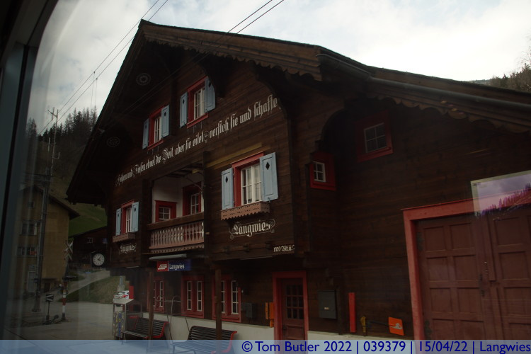 Photo ID: 039379, Langwies Station, Langwies, Switzerland