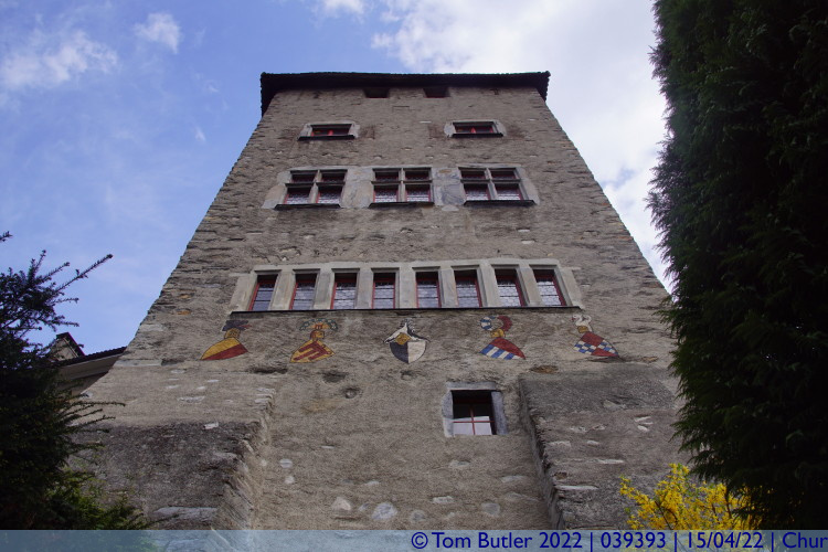 Photo ID: 039393, Under the Hofturm, Chur, Switzerland