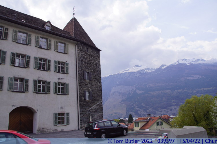 Photo ID: 039397, Castle and Hills, Chur, Switzerland