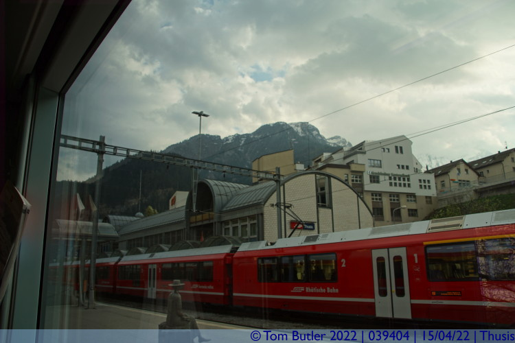 Photo ID: 039404, Thusis; start of the Albula Line, Thusis, Switzerland