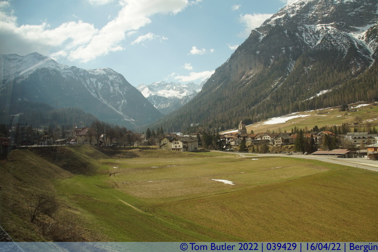 Photo ID: 039429, Approaching Bergn, Bergn, Switzerland