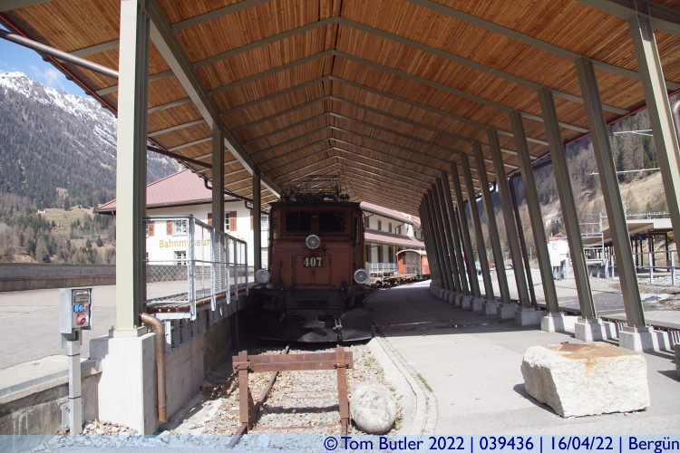 Photo ID: 039436, The Bahnmuseum, Bergn, Switzerland