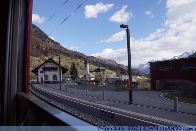 Photo ID: 039474, Lavin Station, Lavin, Switzerland