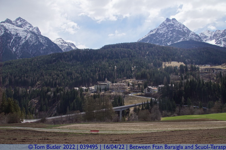 Photo ID: 039495, Entering Scuol, Between Ftan Baraigla and Scuol-Tarasp, Switzerland