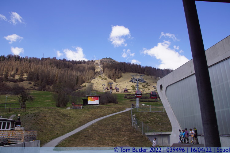 Photo ID: 039496, Lower cable car station, Scuol, Switzerland
