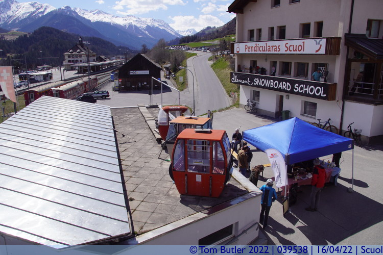 Photo ID: 039538, Old gondolas, Scuol, Switzerland