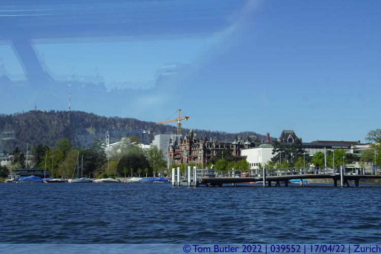 Photo ID: 039552, Looking along the General-Guisan-Quai, Zurich, Switzerland
