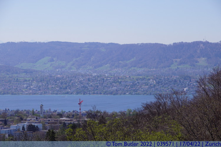 Photo ID: 039571, View from the Loorenkopf, Zurich, Switzerland