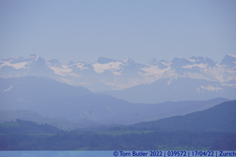 Photo ID: 039572, Alps in the distance, Zurich, Switzerland