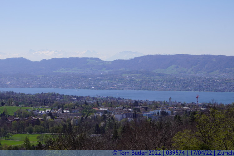 Photo ID: 039574, View from the Loorenkopf, Zurich, Switzerland