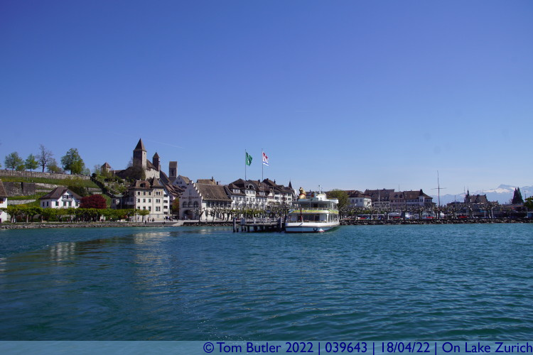 Photo ID: 039643, Rapperswil Quay, On Lake Zurich, Switzerland
