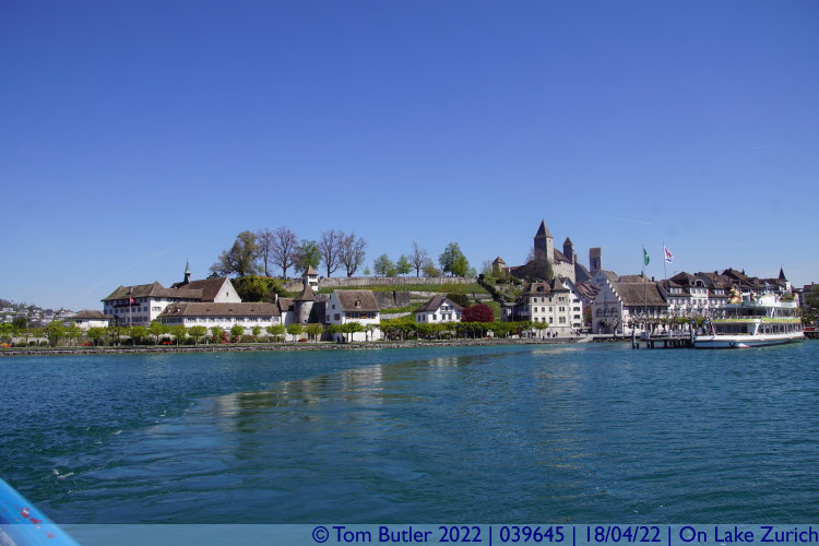 Photo ID: 039645, Final view of Rapperswil, On Lake Zurich, Switzerland