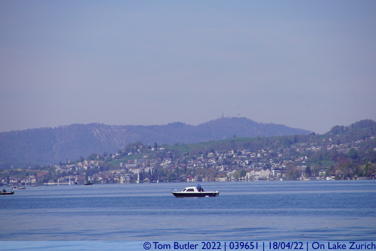 Photo ID: 039651, Uetliberg in the far distance, On Lake Zurich, Switzerland
