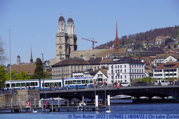 Photo ID: 039682, Quaibrcke, On Lake Zurich, Switzerland